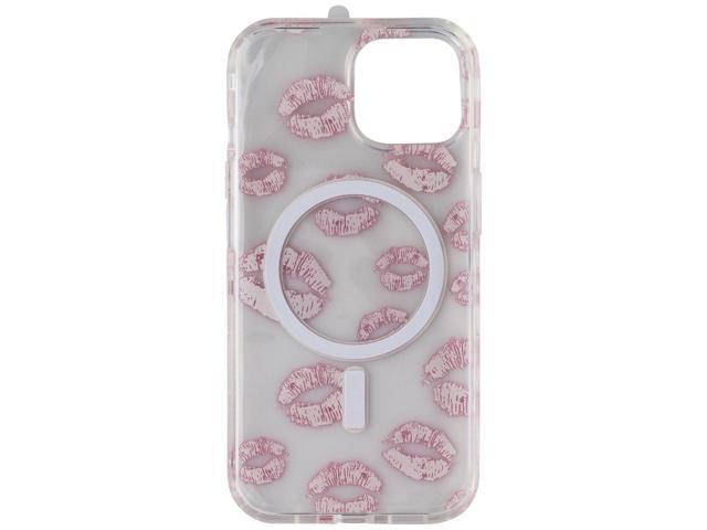 MyBat Pro Mood Series Case for MagSafe for Apple iPhone 15 - Kisses/Clear