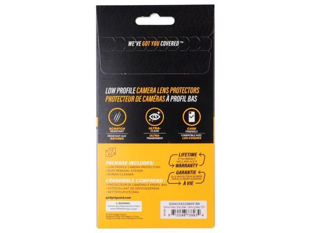 Gadget Guard Glass Series Camera Protectors for Samsung Galaxy (S25+) - Black