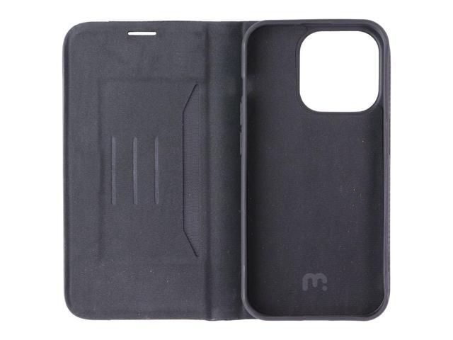 MyBat Pro Executive Series Flip Wallet Case for Apple iPhone 15 Pro - Black