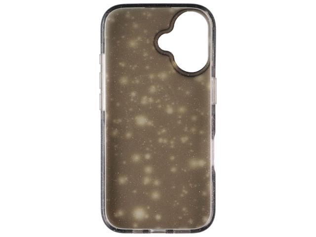 PureGear Slim Shell Designer Series Case for Apple iPhone 16 - Black Stardust