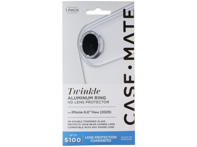 Case-Mate Aluminum Ring HD Lens Protector for Apple iPhone 17 Air - Twinkle