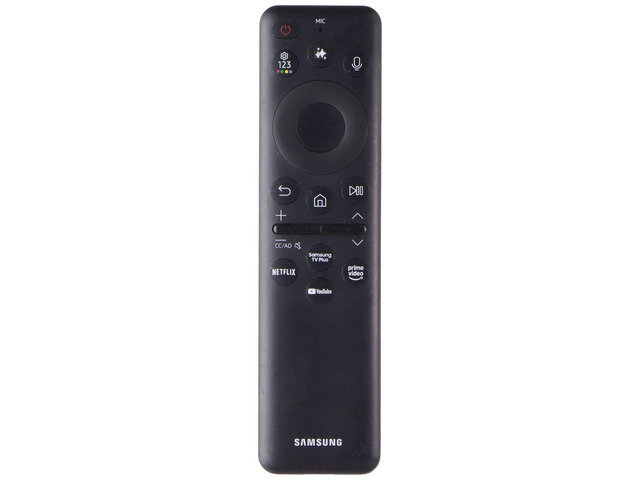 Samsung TM2560 Solar Voice Remote (BN59-01480U) for Select Samsung TVs - Black