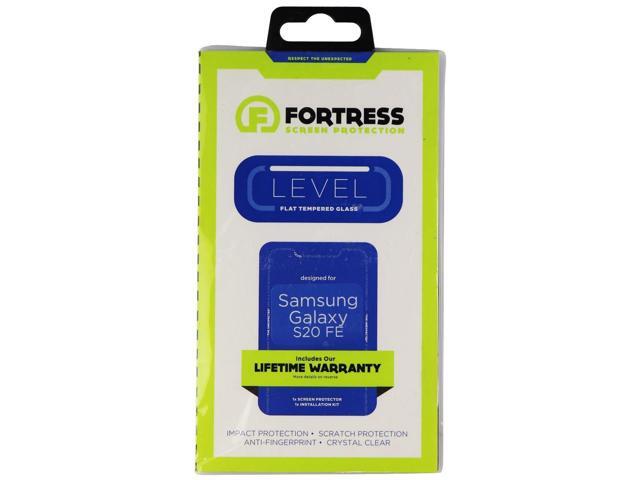 Fortress Focus Series Flat Tempered Glass for Samsung Galaxy S20 FE - Clear