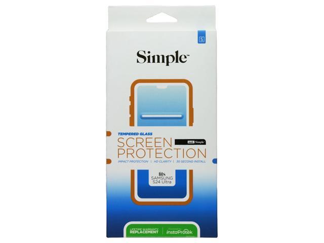 Simple Tempered Glass Screen Protector for Samsung Galaxy S24 Ultra