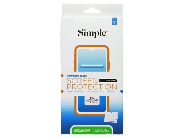 Simple Tempered Glass Screen Protector for Samsung Galaxy S24 Plus
