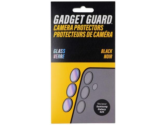 Gadget Guard Glass Series Camera Protectors for Samsung Galaxy S25 - Black