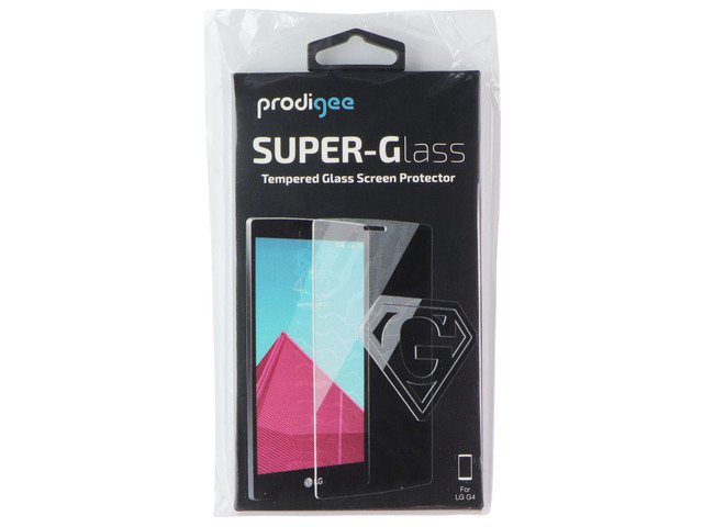 Prodigee Super-Glass Tempered Glass Screen Protector for LG G4 - Clear