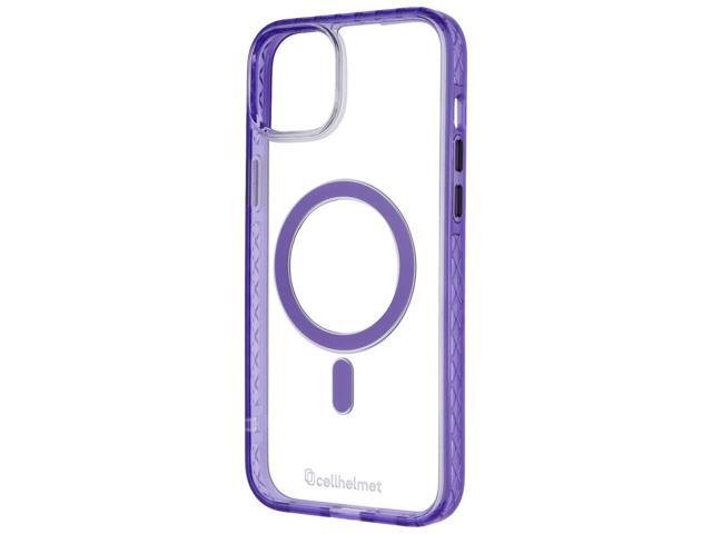 Cellhelmet Magnitude MagSafe Case for iPhone 15 Plus - Midnight Lilac/Clear