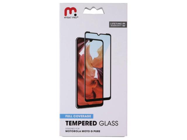 MyBat Pro Full Coverage Tempered Glass for Motorola Moto G Pure