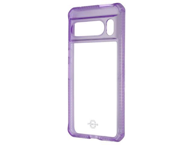 ITSKINS Hybrid_R // Clear Case for Google Pixel 8 Pro - Light Purple