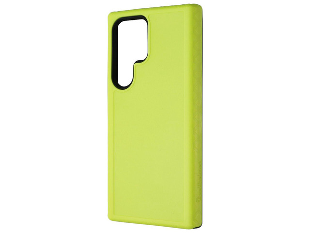 Cellhelmet Fortitude Series Case for Samsung Galaxy S23 Ultra - Electric Lime