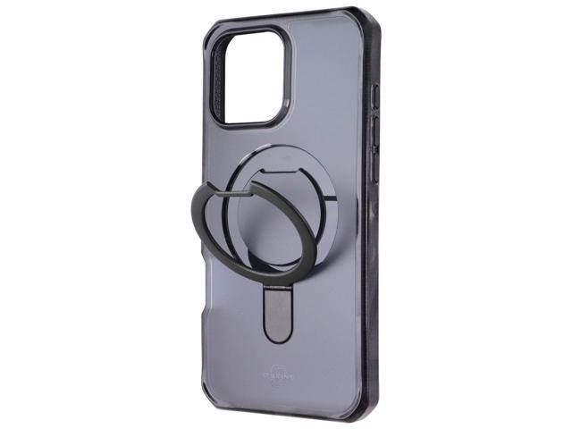 ITSKINS Hybrid_R // Vapor Stand Case for MagSafe for iPhone 16 Pro Max - Black