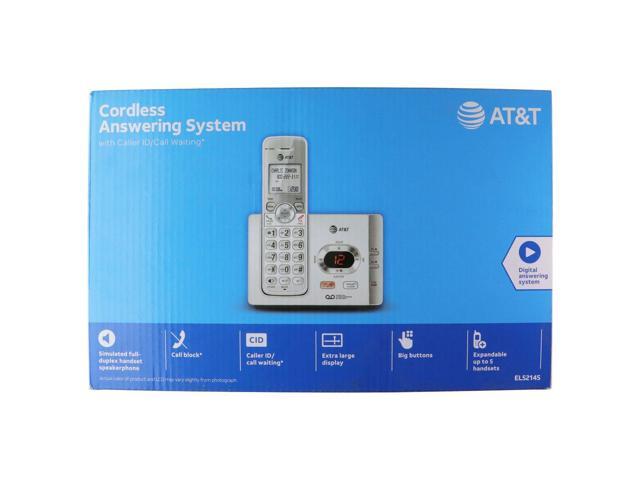 AT & T Dect 6.0 Cordless Answering System with Caller ID/Call Waiting - 1 Handset
