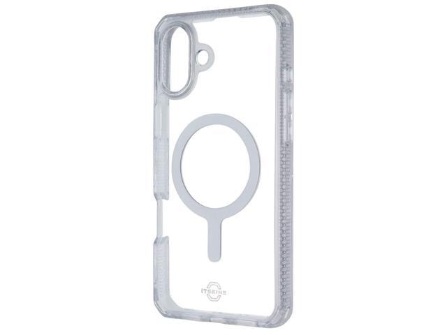 ITSKINS Hybrid_R Mood Case for MagSafe for Apple iPhone 16 Plus - Clear/Purple