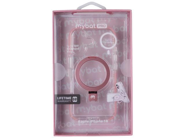 Mybat Pro Lure Series Kickstand Case for MagSafe for Apple iPhone 16 - Pink