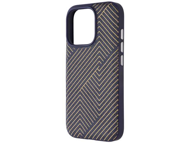 ZAGG London Snap Series Case for Apple iPhone 16 Pro - Navy Blue / Gold