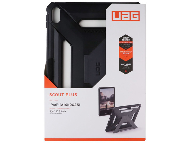 UAG Scout Plus Series case for Apple iPad 11-in (A16/2025) / 10.9-in (10th/2022)