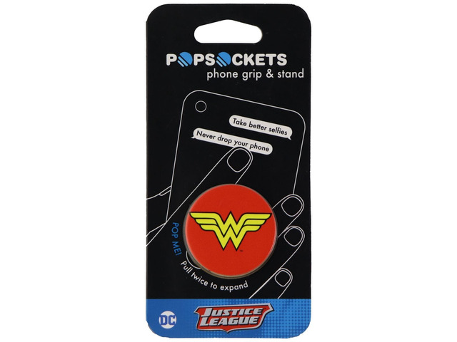 PopSockets Collapsible Grip & Stand for Phones and Tablets - Wonder Woman Icon