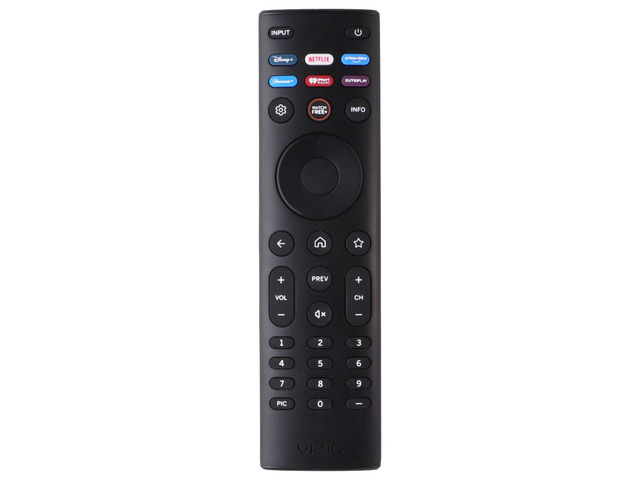 Vizio TV Remote (XRT140V9) with Disney+/Netflix/Prime/Paramount/iHeart/XumoPlay