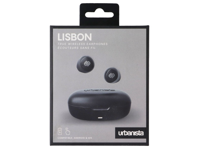 Urbanista Lisbon True Wireless Earbuds - Midnight Black (1036302)