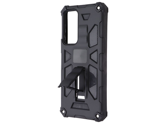 MyBat Sturdy Hybrid Kickstand Case for Motorola Edge (2021) / Edge 5G - Black