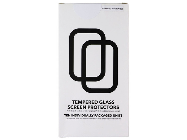 CellHelmet Tempered Glass Screen Protectors for Samsung Galaxy S25/S24 - 10 Pack