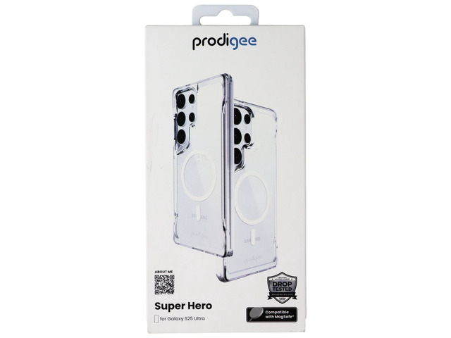 Prodigee Super Hero Series Case for MagSafe for Samsung Galaxy S25 Ultra - Clear