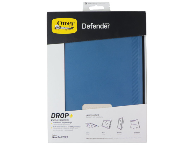 OtterBox Defender Series Case for Apple iPad 10.9 (10th Gen) - Baja Beach (Blue)