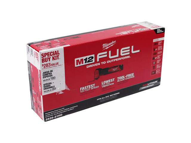 M12 Fuel 12v Cordless Multi-tool Set With Accessories (2526-21HO)