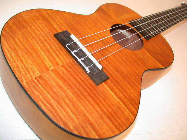 Kala Tenor Exotic Mahogany Ukulele, Aquila Strings, Satin Finish, KA-TEM
