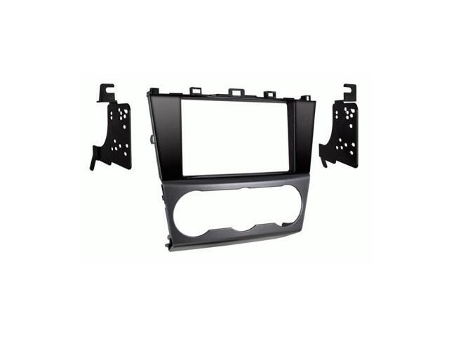 Metra - Dash Kit for Select 2015-2021 Subaru Forester Impreza XV Crosstrek WRX including STI DDIN - Silver/Gloss Black - image 4