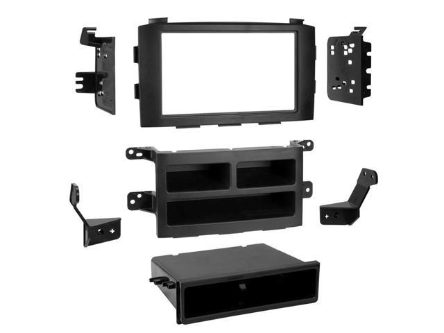 Metra - Dash Kit for Select 2006-2008 Honda Pilot DIN DDIN - Black - image 6