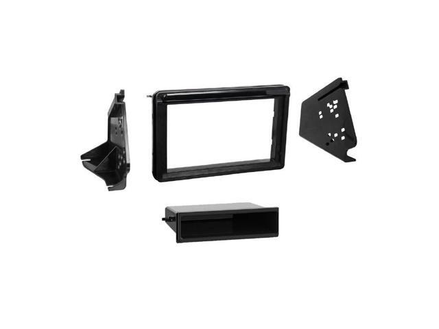 Metra - Dash Kit for Select 2014-2017 Polaris Slingshot DIN DDIN - Black - image 6