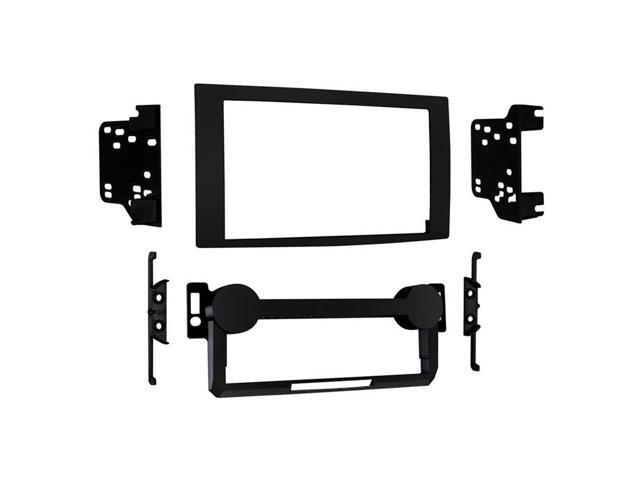 Metra - Dash Kit for Select 2004-2010 Jeep Dodge Grand Cherokee Durango PT Cruiser DDIN - Matte Black - image 5