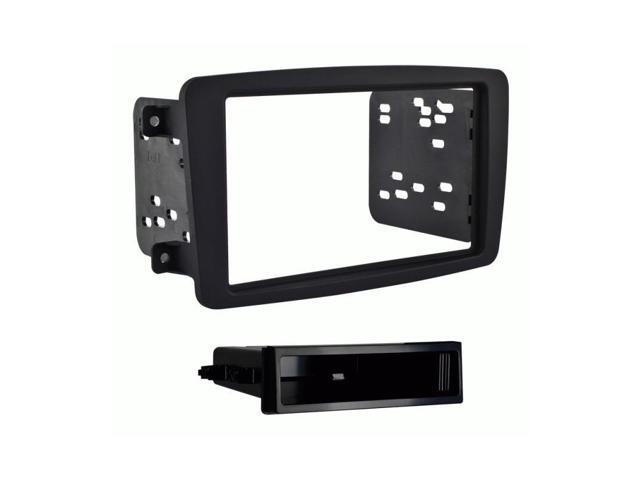 Metra - Dash Kit for Select 2001-2006 Mercedes-Benz C Class CLK Class C230 Coupe G DIN DDIN - Matte Black - image 9