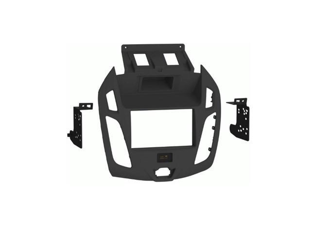 Metra - Dash Kit for Select 2014-2018 Ford Transit DIN DDIN - Matte Black - image 2