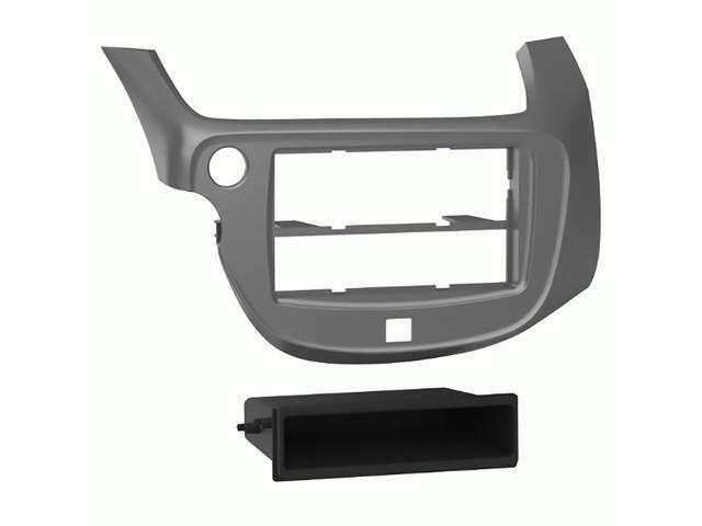 Metra - Dash Kit for Select 2009-2013 Honda Fit DIN - Silver - image 8