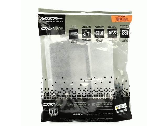 Metra - Dash Kit for Select 2019-2023 Nissan Altima DIN - Silver/Gloss Black - image 5