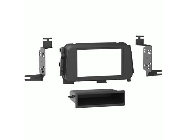 Metra - Dash Kit for Select 2018-2023 Nissan Versa DIN - Matte Black - image 2