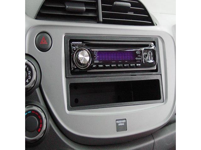 Metra - Dash Kit for Select 2009-2013 Honda Fit DIN - Silver - image 10