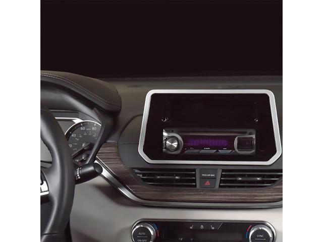Metra - Dash Kit for Select 2019-2023 Nissan Altima DIN - Silver/Gloss Black - image 4