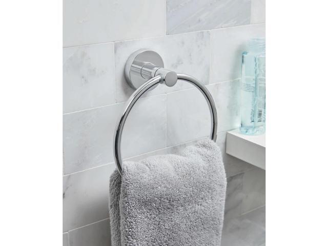 Better Homes & Gardens Prescott Towel Ring, Polished Chrome