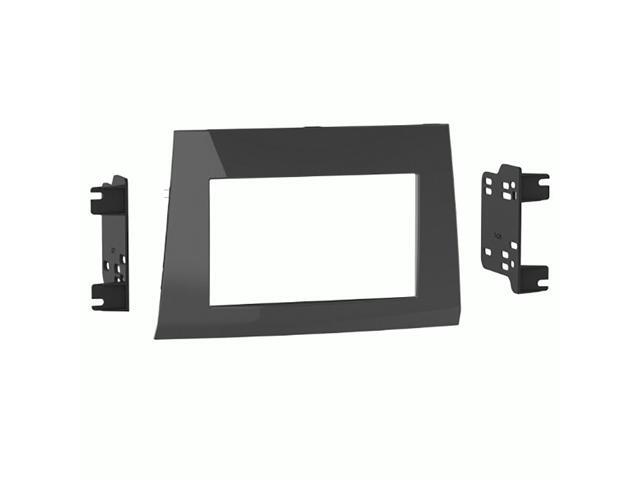 Metra - Dash Kit for Select 2006-2007 Jeep Commander DDIN - Gray - image 2