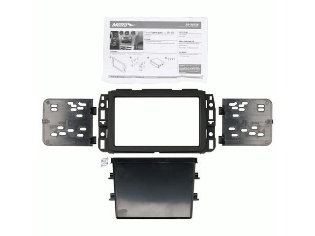 Metra - Dash Kit for Select 2014-2015 Chevrolet Captiva Sport Vehicles - Matte Black - image 7