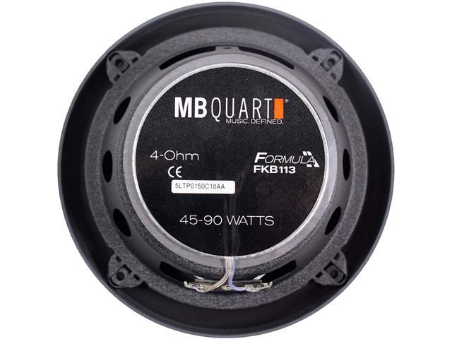 MB Quart - Formula Series 5.25" 2-Way Car Speakers with Polypropylene Cones (Pair) - Black - image 5