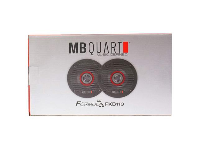 MB Quart - Formula Series 5.25" 2-Way Car Speakers with Polypropylene Cones (Pair) - Black - image 11