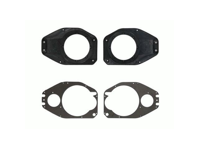 Metra - Soundbar Speaker Kit for Select Jeep Vehicles - Black