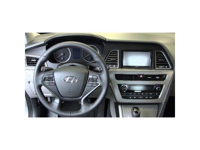 Metra - Dash Kit for Select 2015-2017 Hyundai Sonata DIN DDIN - Black - image 7