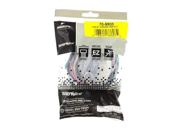 Metra - Wiring Harness for 1998-2013 Harley Davidson Vehicles - Black/Green/Purple/White - image 3