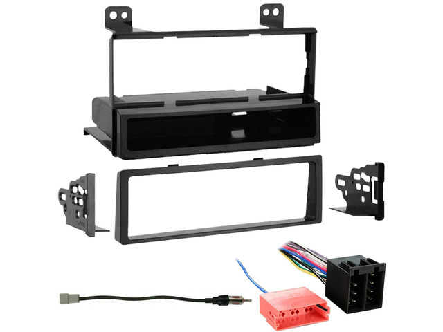 Metra 99-7323 Single DIN Dash Kit for Hyundai 2006-2014 w/ Wiring Harness & Antenna Adapter